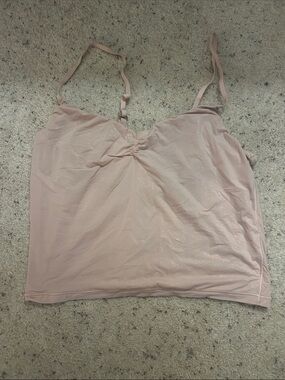 Light Pink Aerie Smoothez Sparkle Cami Tank Top